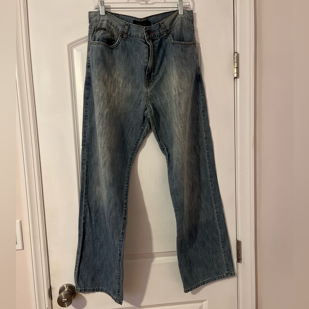 Men’s Calvin Klein Jeans Relaxed Fit in Faded Blue